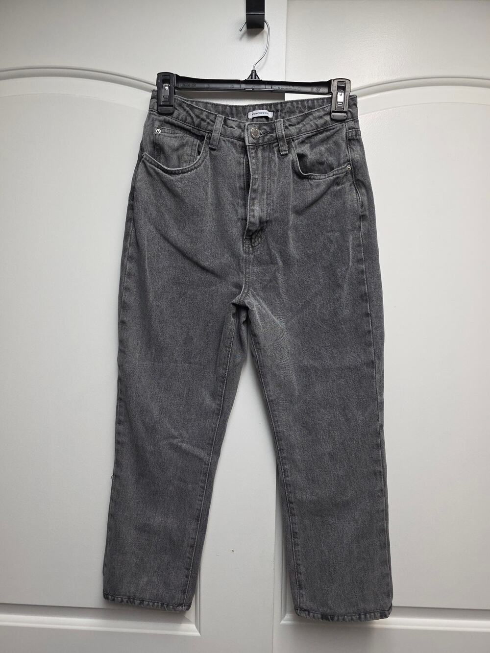 WeWoreWhat Womens Sz 27 Gray Boyfriend Jeans